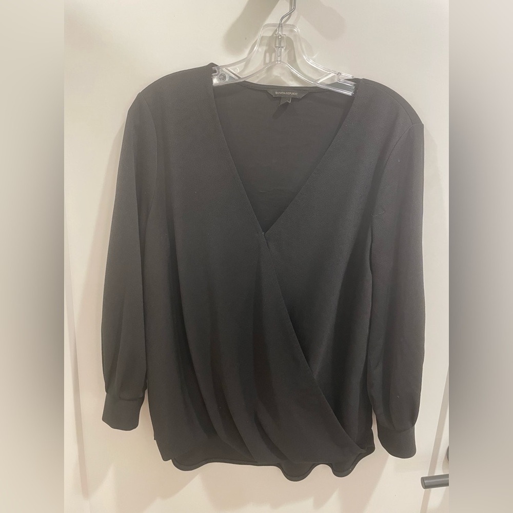Banana Republic | Black Blouse